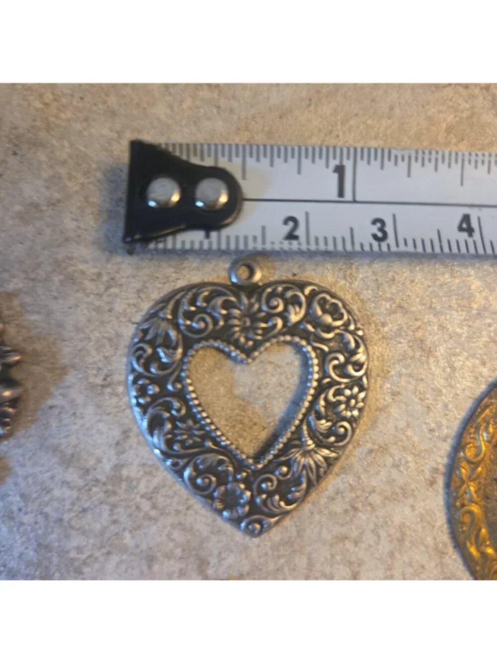 23 Assorted Charms Silver & Gold Toned Floral Hearts Bows Fan for Jewelry Making